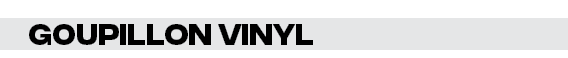 Goupillon Vinyl