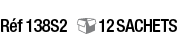 Réf 138S2 12 sachets