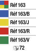 ,,Réf 163,,,,Réf 163 B,,Réf 163 J,,Réf 163 R,,Réf 163 V, 72