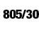  805 3O