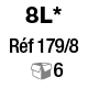 8L* Réf 179 8  6