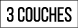 3 couches
