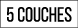 5 couches