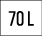70 L