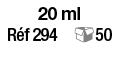 20 ml   Réf 294  50