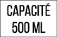capacité 500 ml