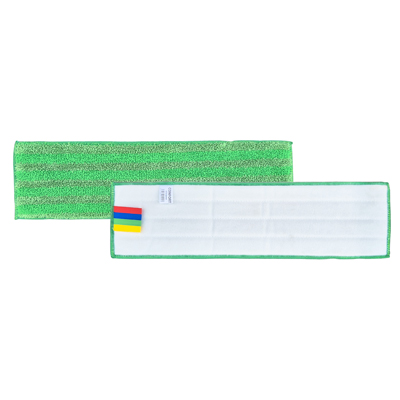 Frange Microfibre CONFORT série épaisse velcro 40cm Verte